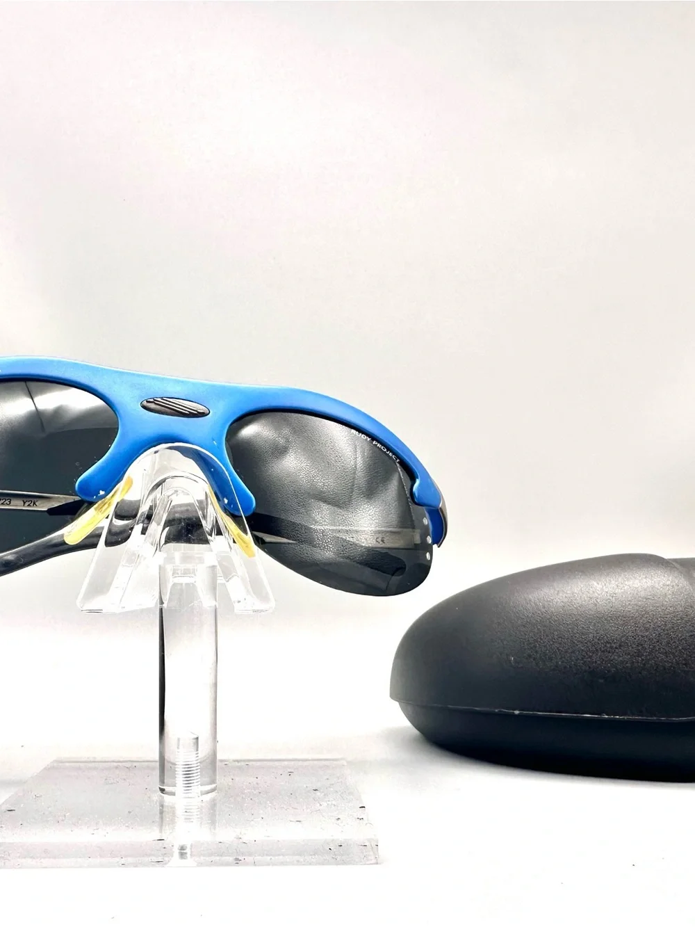 Rudy Project Skeey Uno Sunglasses Blue Silver Polarized Made in Italy SN 440723